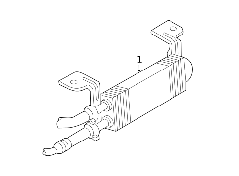 Power Steering Oil Cooler for 2004 Ford Ranger #0
