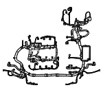 9A1Z14290PA - Electrical: Wire Harness for Lincoln: MKX Image