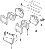 4270734 - Electrical: Bezel for Mopar Image