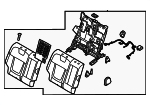 89400CW660WJX - Body: Seat Back Assembly for Hyundai Image
