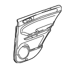 16473095707H20 - Body: Door Trim Panel for Mercedes-Benz Image