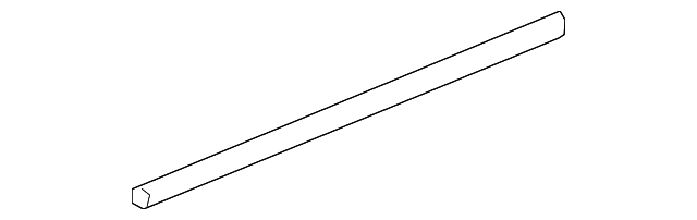 2012-2017 Buick Verano Lower Weather-Strip - Driver's Side (LH ...