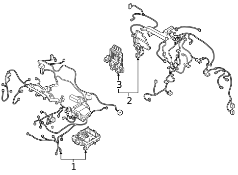 Wiring Harness for 2016 Kia Soul EV #0