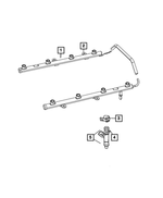 5037480AA - Fuel: Fuel Rail for Mopar Image