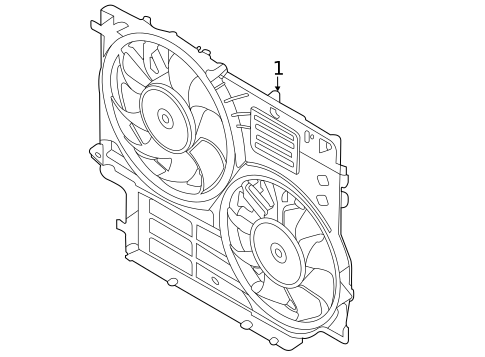Cooling Fan for 2021 Ford Transit-250 #0