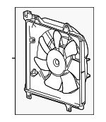 22926357 - Cooling System: Cooling Fan for Chevrolet: Camaro Image
