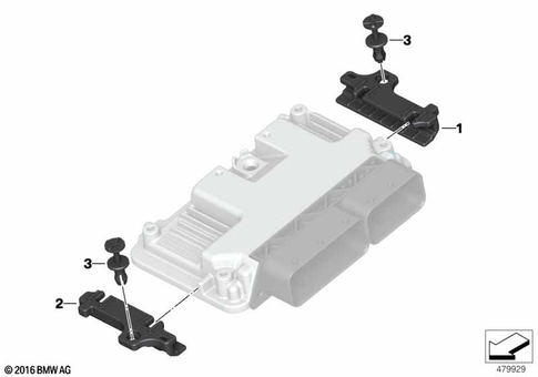 Electronic Control Unit for 2016 BMW-Motorrad R 1200 RT #0