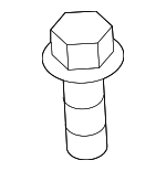 1140306106K - Steering: Heat Shield Bolt for Hyundai Image