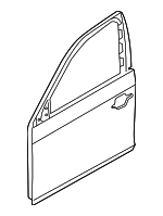 41009631837 - : Door Shell for BMW: 535i GT, 535i GT xDrive, 550i GT, 550i GT xDrive Image