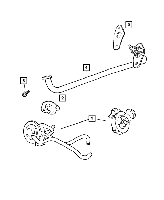 4861579AH - Emission Systems: Egr Valve for Mopar Image