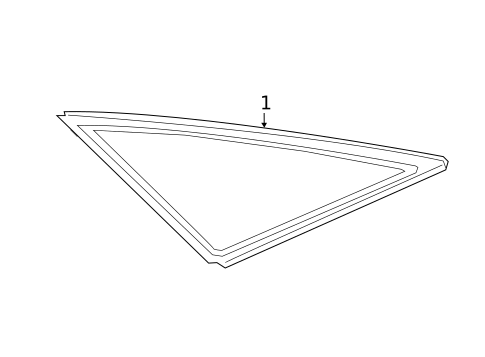 Glass & Hardware for 2020 Toyota Avalon #0