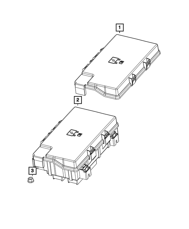 68547199AA - Electrical: Intelligent Power Power Distribution Center for Mopar Image