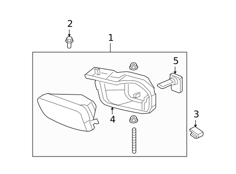 Fog Lamps for 2003 Chevrolet Avalanche 2500 #1