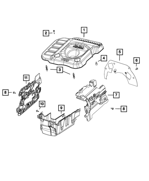 Engine Identification, Service Engines & Engine Service Kits for 2019 Jeep Wrangler #0