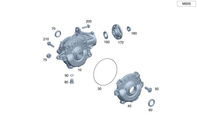 39900003 - Front Axle: Hexalobular Head Screw for Mercedes-Benz Image image