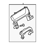 LR156315 - Body: Cluster Bezel for Land Rover: Range Rover Image
