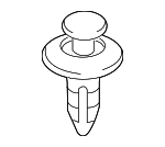 GJ2168885B02 - Body: Lower Quarter Trim Fastener for Mazda: 2, 3, 5, 6, 626, CX-3, CX-30, CX-5, CX-50, CX-7, CX-70, CX-9, CX-90, Miata, Millenia, MPV, MX-3, MX-30 EV, MX-5 Miata, MX-6, Protege, Protege5, RX-8 Image
