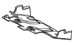 514100C050 - Body: Splash Shield for Toyota Image