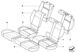 52206973338 - : Seat Cover Leather Left for BMW Image