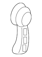 811814D010KS - Body: Release Handle for Kia: Sedona Image