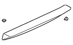 6515A012RA - : Spoiler Assembly for Mitsubishi: Outlander Image