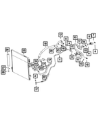 68055828AA - Air Conditioners and Heaters: Expansion Valve Mounting Screw for Mopar Image