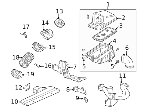 Filters for 2001 Pontiac Grand Am #0