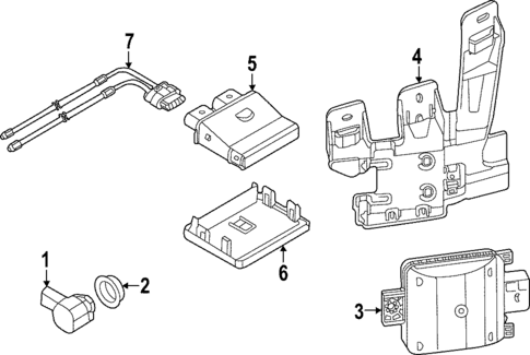 Electrical Components for 2022 Audi Q4 e-tron Sportback #1