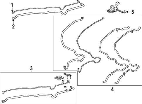 Rear AC Lines for 2024 Lexus GX550 #0