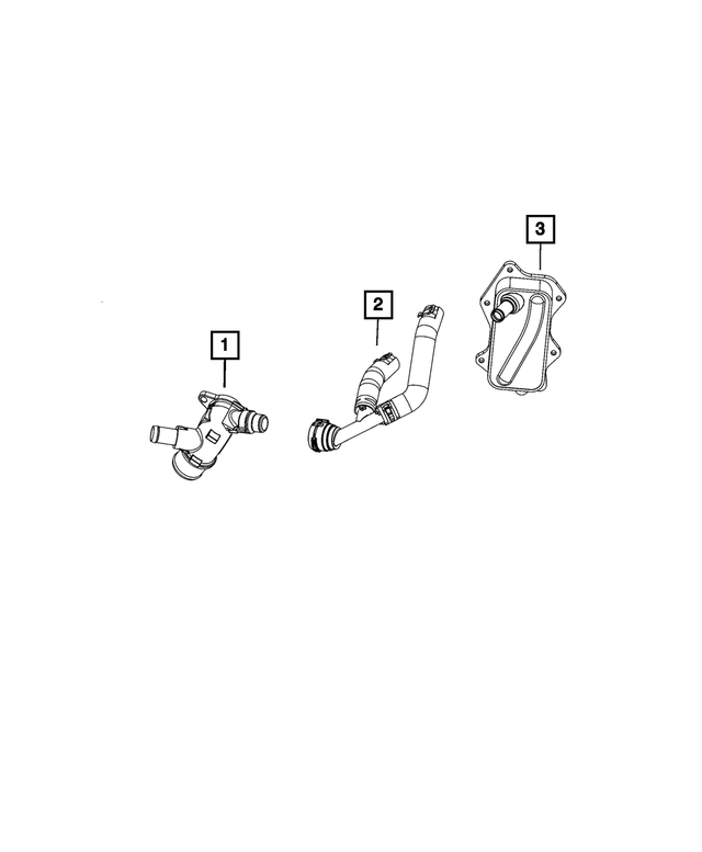 « 5048611AB – Cooling : Liquide De Refroidissement Durite pour Mopar Image »