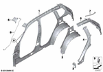41007206344 - : Water Outlet Hose Front for BMW Image