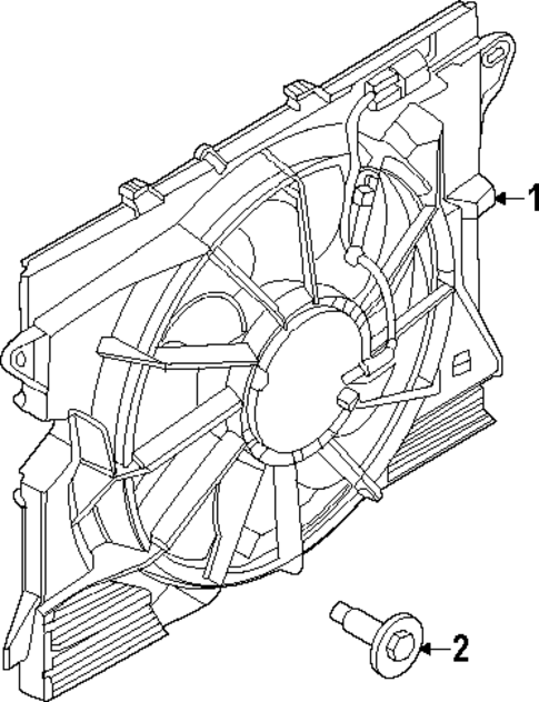 Cooling Fan for 2024 Ford Mustang #0