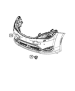 68342190AC - Electrical: Front Fog Lamp for Mopar Image
