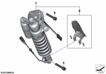 33548563285 - : Spring Strut Esa, Rear for BMW-Motorrad Image