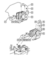 52089236AD - : Brake Tube, Primary for Mopar Image