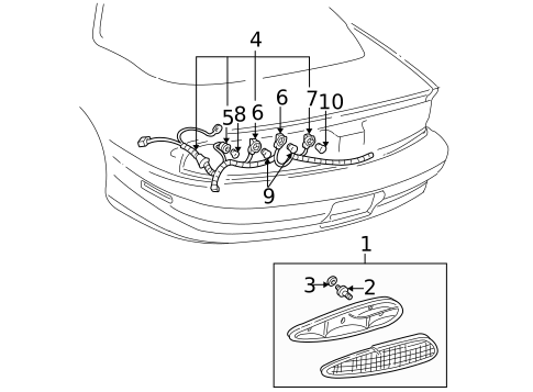 Tail Lamps for 2021 Chevrolet Malibu #15