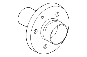 33006867806 - Suspension: Wheel Hub for BMW: 528i, 528i xDrive, 530i, 535d, 535d xDrive, 535i, 535i GT, 535i GT xDrive, 535i xDrive, 540i, 550i, 550i GT, 550i GT xDrive, 550i xDrive, 640i, 640i Gran Coupe, 640i xDrive, 640i xDrive Gran Coupe, 650i, 650i Gran Coupe, 650i xDrive, 650i xDrive Gran Coupe, 740i, 740Ld xDrive, 740Li, 740Li xDrive, 750i, 750i xDrive, 750Li, 750Li xDrive, 760Li, ActiveHybrid 5, ActiveHybrid 7, Alpina B6 xDrive Gran Coupe, Alpina B7, Alpina B7 xDrive, Alpina B7L, Alpina B7L xDrive, M5, M6, M6 Gran Coupe Image