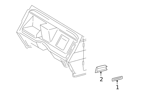 Exterior Trim - Cowl for 2005 Mercedes-Benz G 500 #0