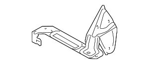 420906407D - : Secondary Air Injection Pump Bracket for Audi Image