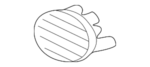 521280C020 - : Hole Cover for Toyota Image