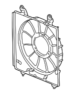 38615PND003 - HVAC: Shroud for Acura Image