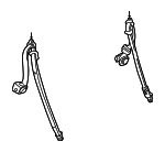 89023943 - : Belt &amp; Retractor for Chevrolet: Blazer | GMC: Jimmy | Oldsmobile: Bravada Image