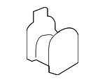 5Q0885473 - Body: Tie Down Hook for Volkswagen Image