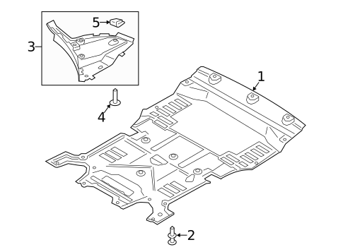 Splash Shields for 2024 Porsche Macan #1