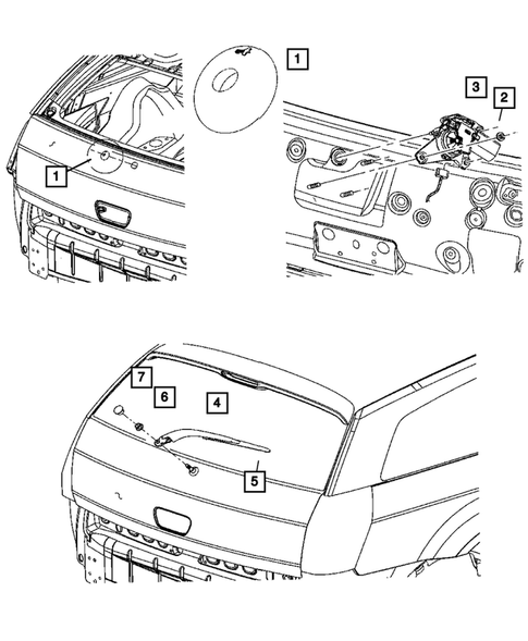 Rear Wiper for 2006 Chrysler 300 #0