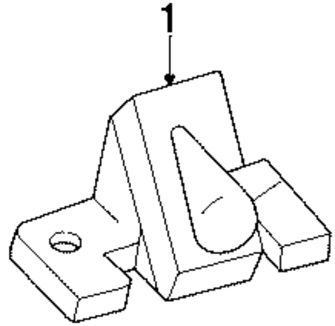 License Lamps for 1992 Chevrolet Lumina APV #0