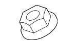 90177A0019 - Suspension: Top Nut for Toyota Image