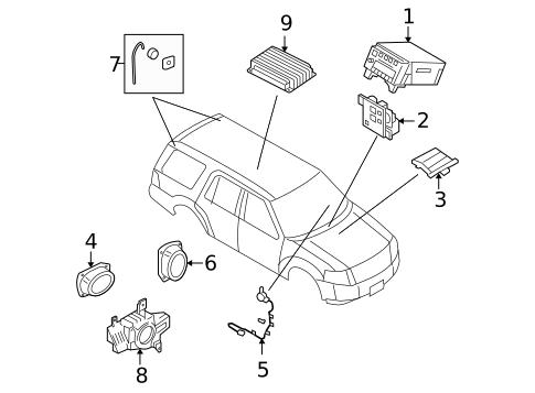 Sound System for 2008 Lincoln Navigator #0