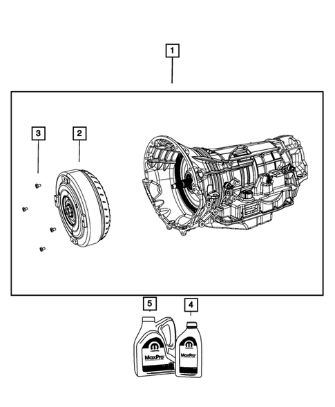 Automatic Transmission / Transaxle and Torque Converter for 2009 Dodge Dakota #0