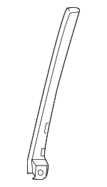 72231TX6A01 - Body: Sash Channel for Acura: ILX Image